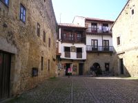 Una calle de Santillana del Mar
